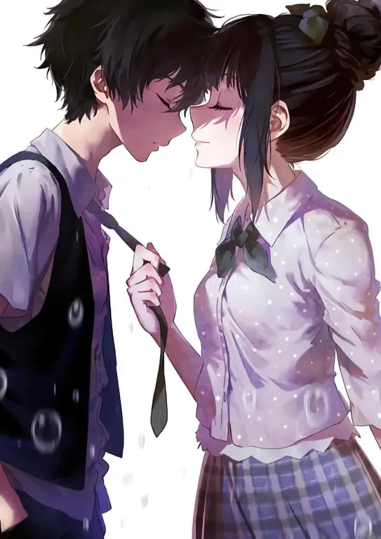 Pasangan anime dengan kisah cinta yang unik Pasangan anime romantis