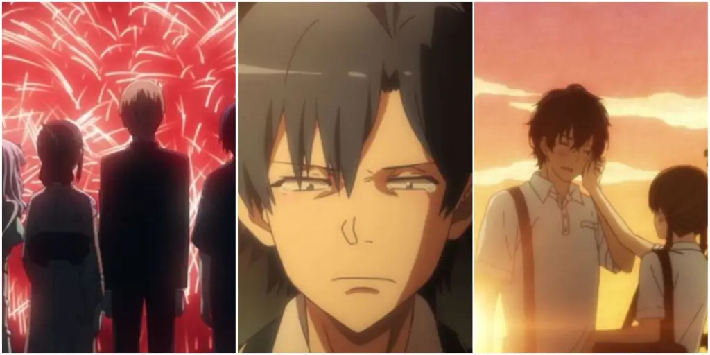 Adegan Anime yang Menyentuh Hati Gambar adegan anime dengan akhir cerita yang menyedihkan