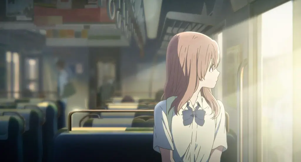 Poster film anime A Silent Voice.