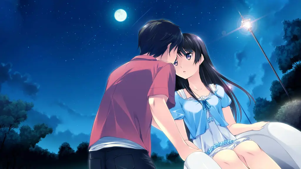 Gambar yang mewakili kisah cinta anime yang menyentuh hati Kisah cinta anime yang menyentuh hati