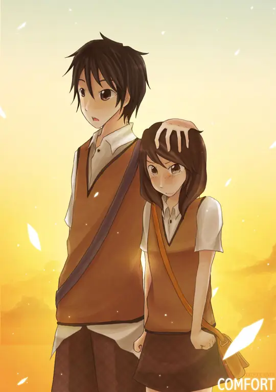 Karakter Anime yang Menenangkan Gambar karakter anime yang menenangkan
