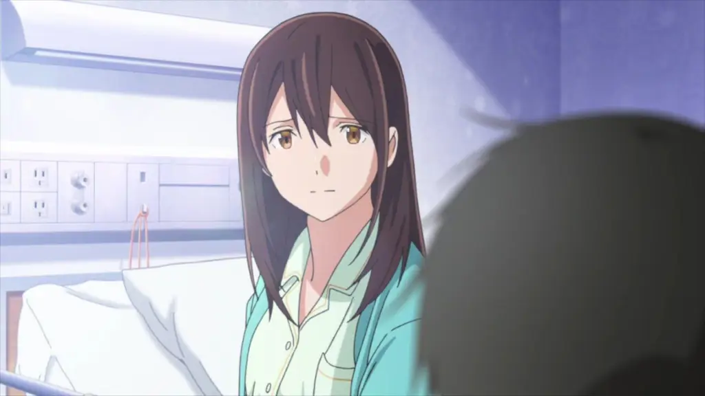 Adegan emosional dari film I Want to Eat Your Pancreas.