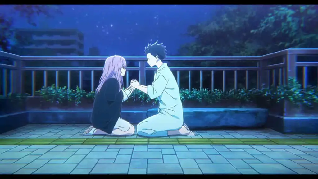 Adegan menyentuh dari film anime sedih Adegan film anime sedih yang menyentuh hati