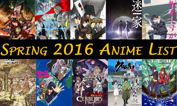 Karakter Anime Favorit Karakter Anime Terbaik tahun 2016