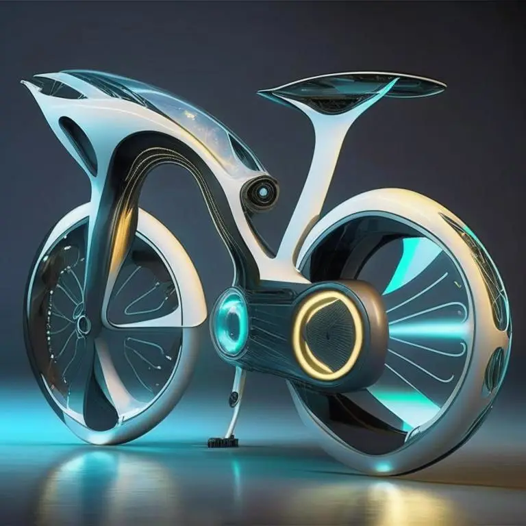 Sepeda Futuristik dalam Anime Desain sepeda anime futuristik yang unik dan menarik