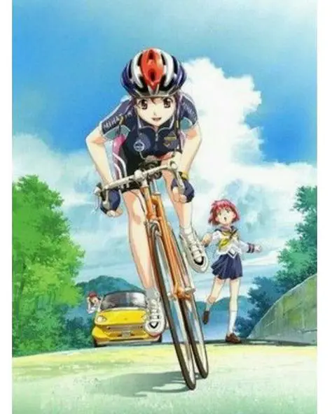 Kerja Sama Tim yang Kuat Gambar yang menggambarkan kerja sama tim dalam anime balap sepeda