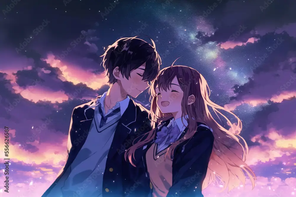 Anime Romance Terbaik 2017 Pasangan anime yang romantis