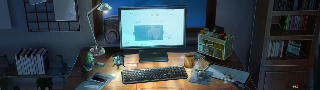 Waktu Menyenangkan Menonton Anime Menonton anime di rumah