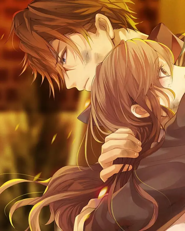 Momen romantis dalam anime 2017 Pasangan anime yang romantis