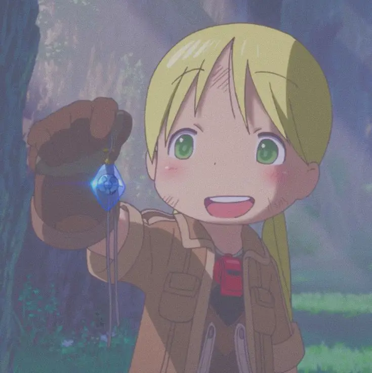 Poster Anime Made in Abyss Visual kunci anime Made in Abyss