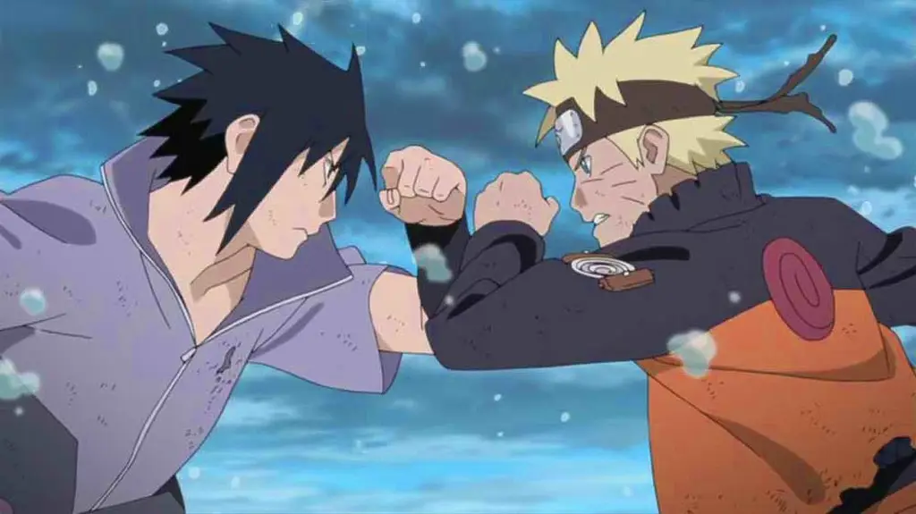 Adegan Aksi Anime yang Mengagumkan Gambar adegan aksi anime yang menegangkan