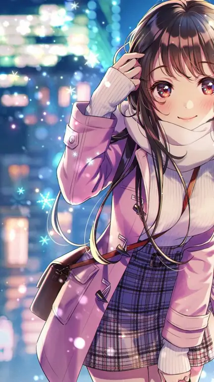Karakter Anime Imut 2017 Gambar gadis anime yang lucu dan menggemaskan