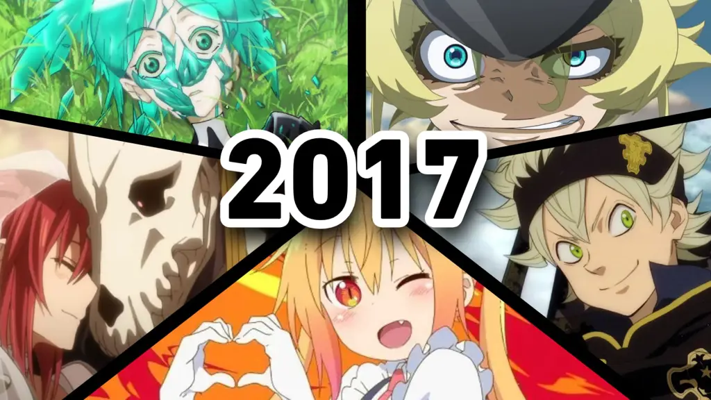 Anime-anime Terbaik 2017 Gambar beberapa anime terbaik tahun 2017