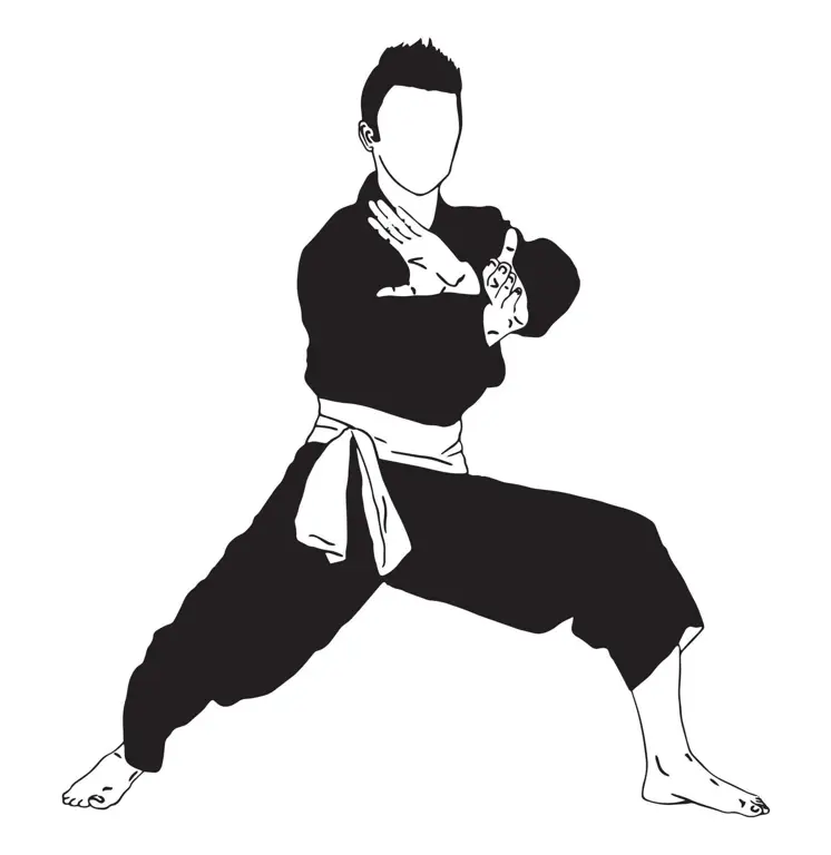 Animasi teknik-teknik pencak silat yang detail Animasi teknik-teknik pencak silat yang detail
