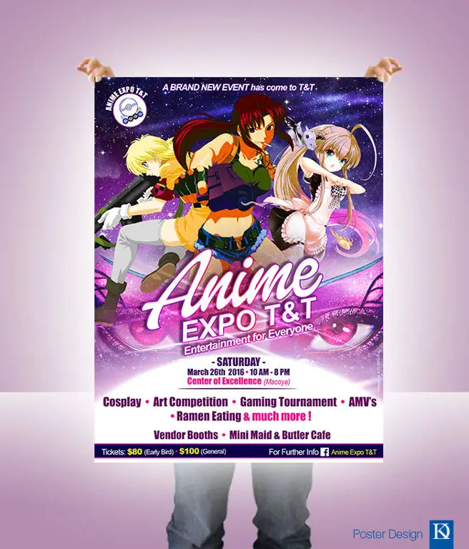 Poster promosi anime silat yang menarik Poster promosi anime bertema silat