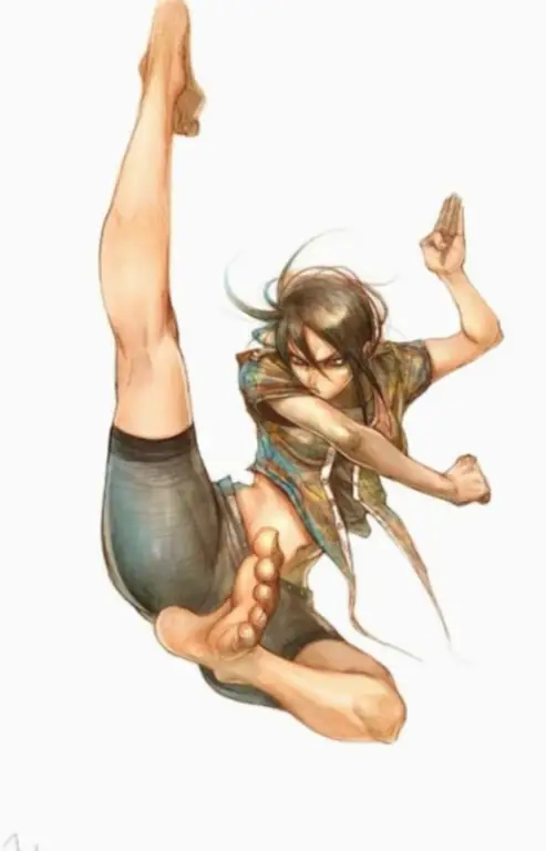 Karakter Anime Silat yang Karismatik Karakter anime dengan pose bela diri