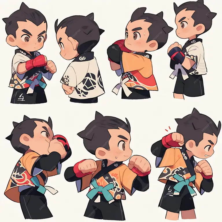 Potensi Anime Pencak Silat Konsep seni anime Indonesia tentang pencak silat