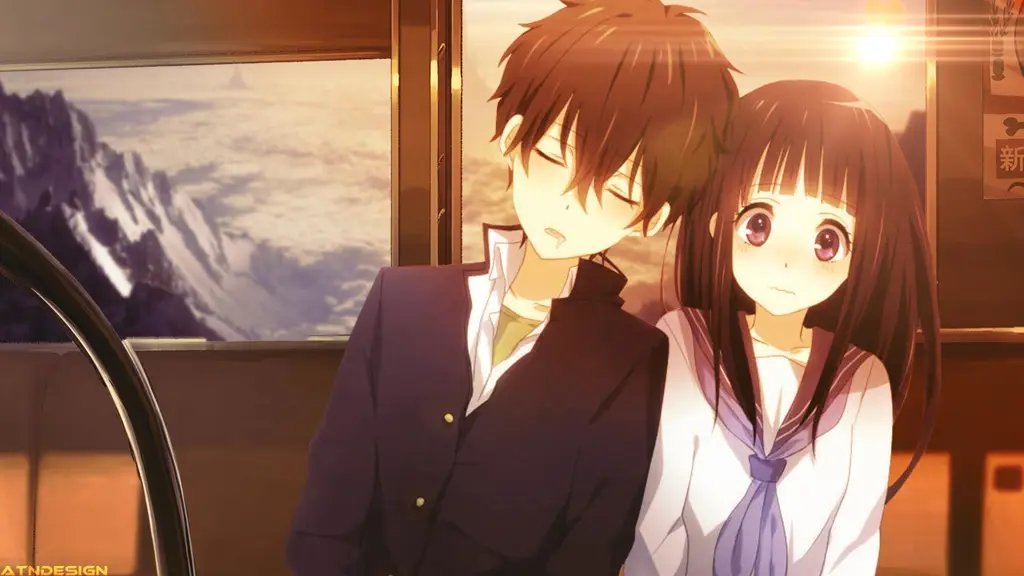 Momen Romantis dalam Anime Terbaik 2014 Pasangan anime romantis