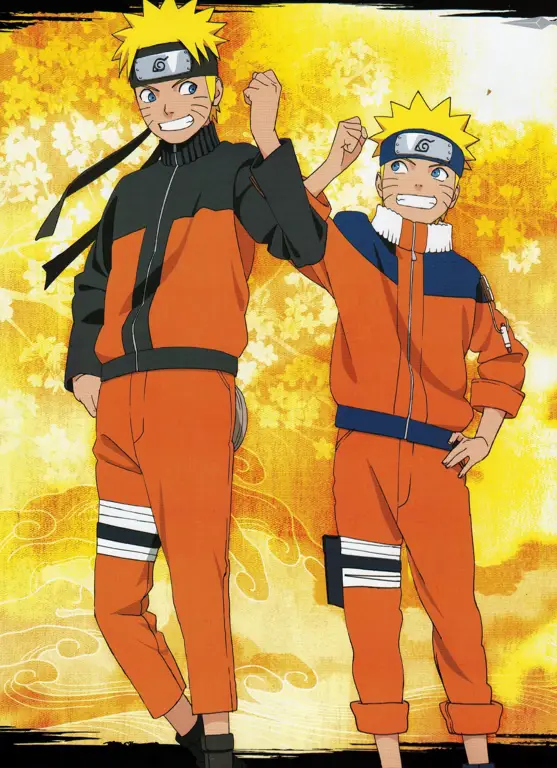 Naruto: Kisah Seorang Ninja yang Bercita-cita Menjadi Hokage Gambar karakter Naruto