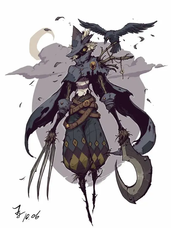 Desain karakter anime yang unik dan menarik