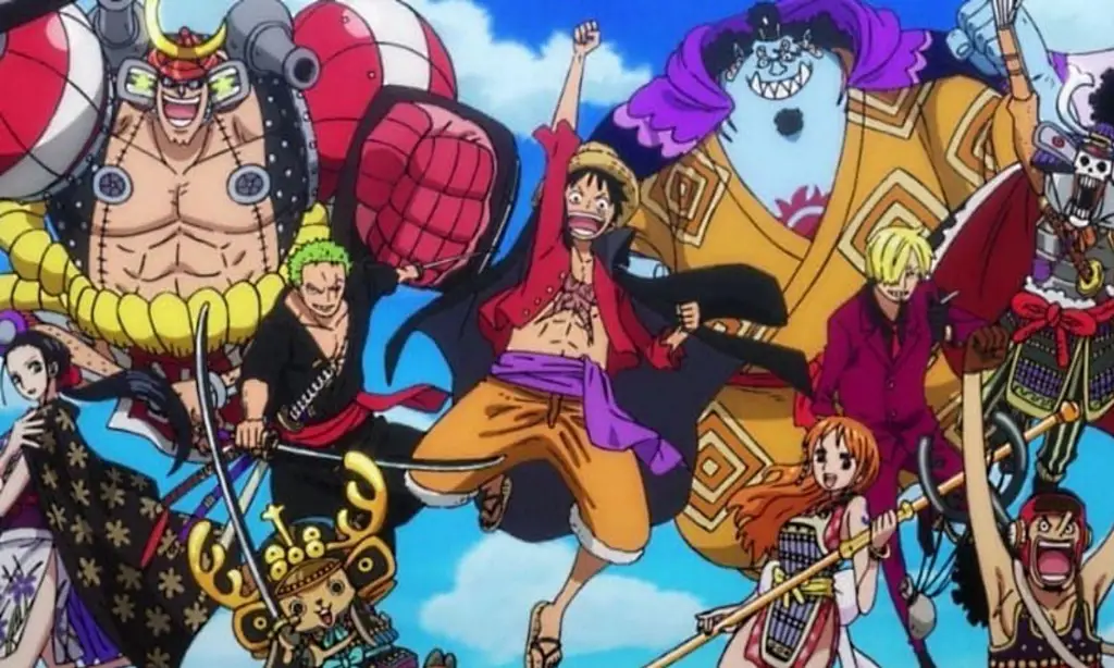 Petualangan Luffy dan Kru Topi Jerami Gambar Monkey D. Luffy dan kru Topi Jerami