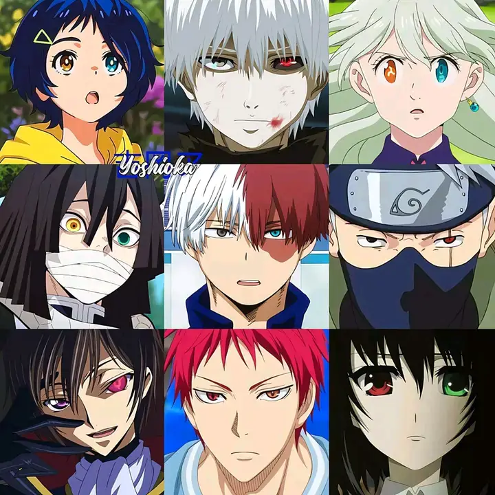 Karakter Anime yang Menarik dan Tak Terlupakan Gambar karakter anime unik dan menarik