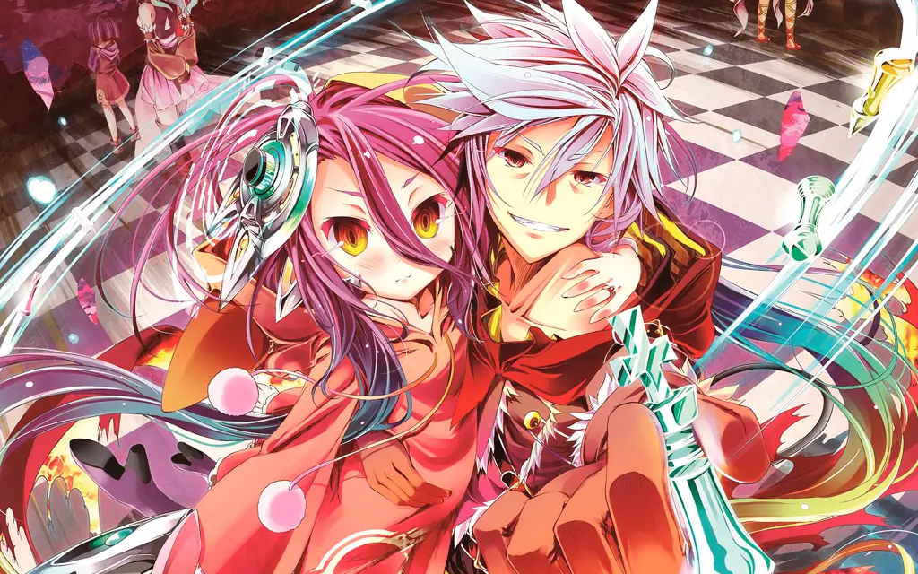 Petualangan Sora dan Shiro di dunia game Karakter-karakter utama dalam anime No Game No Life
