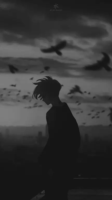 Suasana misterius dan menegangkan dalam anime underrated Gambar adegan menegangkan dari anime misteri