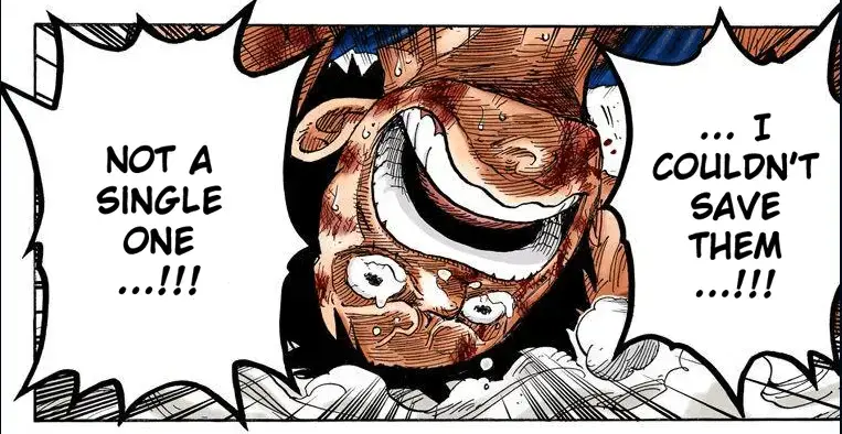 Detail Panel Manga One Piece Perbandingan panel manga One Piece yang menunjukkan detail dan ekspresi karakter