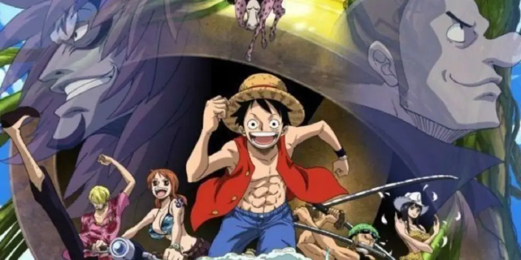 Petualangan di Pulau Langit Skypiea Gambar Pulau Skypiea di One Piece
