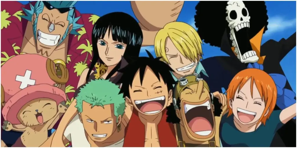 Petualangan seru bersama kru Topi Jerami Luffy dan kru Topi Jerami bersama-sama