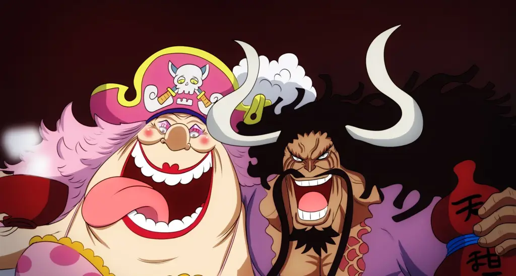 Big Mom dan Kaido bersekutu Big Mom dan Kaido dalam One Piece