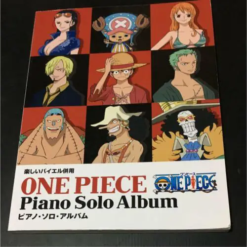 Lembaran Musik One Piece Gambar lembaran musik soundtrack One Piece