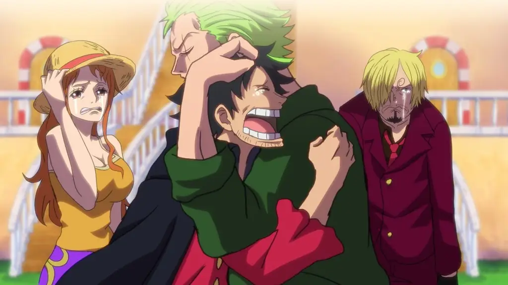 Momen menegangkan di episode terbaru One Piece Gambar adegan dari episode One Piece terbaru
