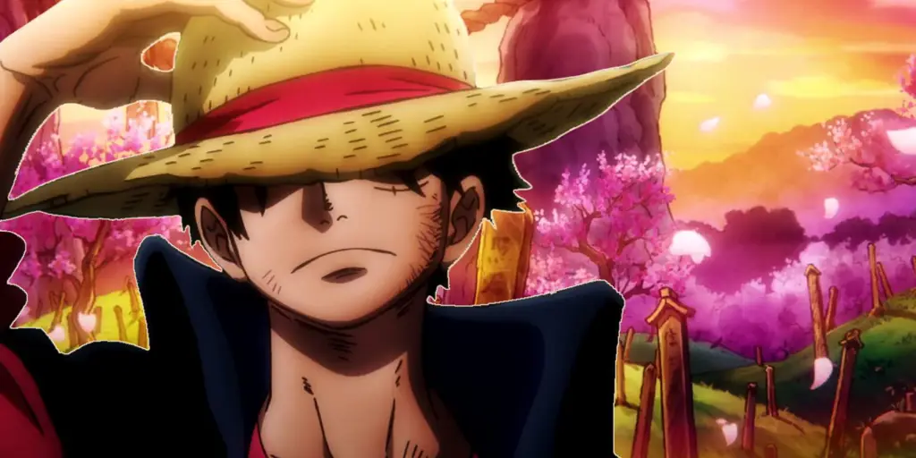 Luffy memimpin pertempuran di Wano Luffy di arc Wano