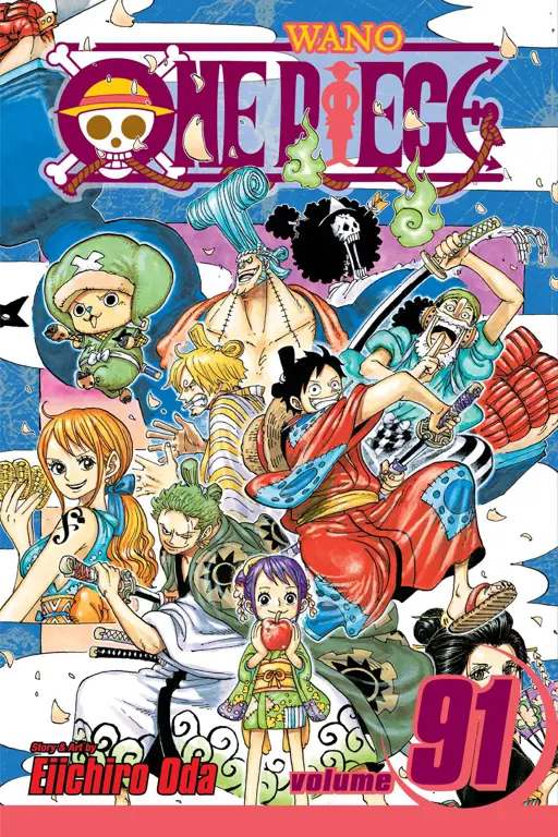 Sampul manga One Piece yang ikonik Sampul manga One Piece