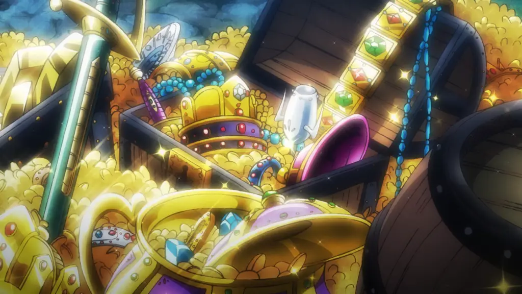 Misteri Harta Karun One Piece Gambar harta karun One Piece yang misterius