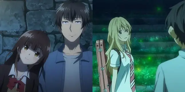 Daftar Rekomendasi Anime Gambar berbagai poster anime