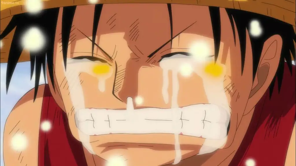 Momen menegangkan dalam One Piece Gambar adegan dramatis dari One Piece
