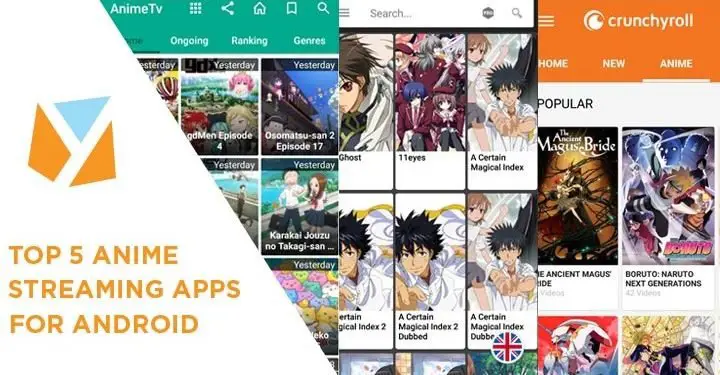 Perbandingan Aplikasi Streaming Anime Gambar perbandingan beberapa aplikasi streaming anime