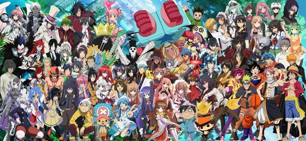 Jelajahi berbagai genre anime favoritmu Berbagai karakter anime