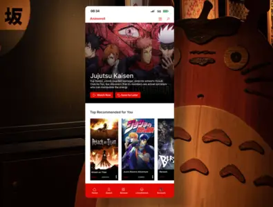 Memilih Aplikasi yang Tepat Berbagai aplikasi streaming anime di layar ponsel