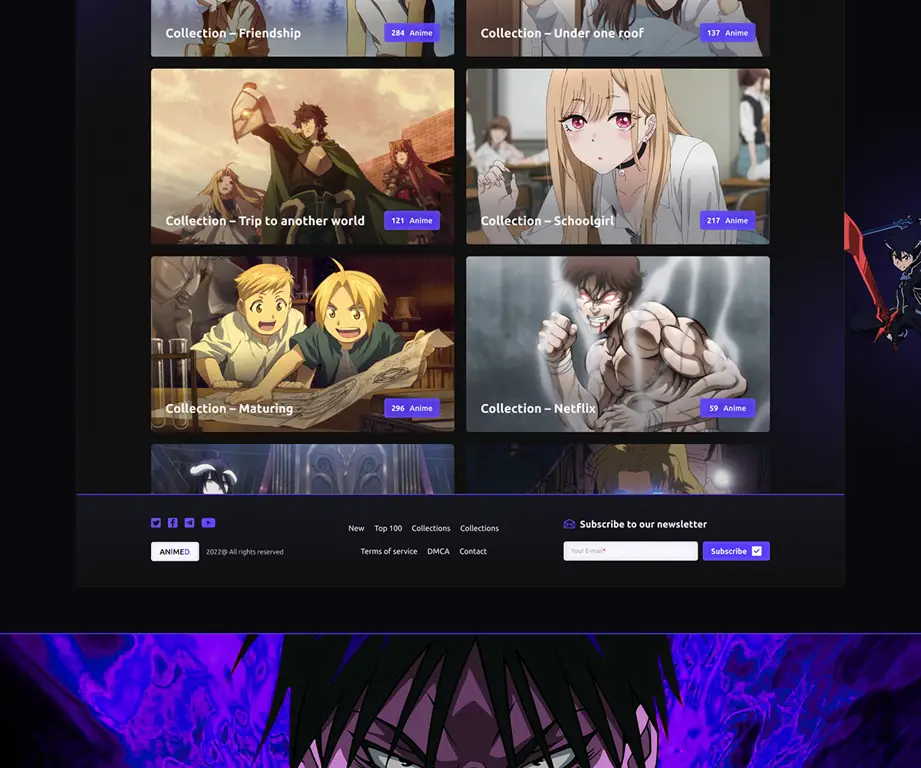 Perbandingan Antarmuka Aplikasi Perbandingan antarmuka berbagai aplikasi streaming anime