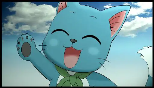 Menikmati Anime Seorang penggemar anime yang bahagia menonton anime