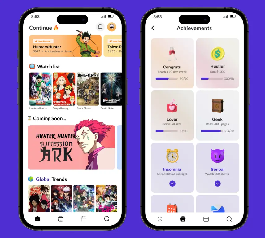 Fitur Unggulan Aplikasi Streaming Anime Fitur-fitur unggulan aplikasi streaming anime