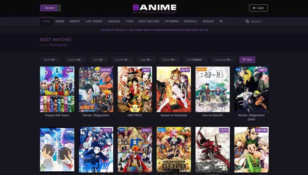 Perbandingan Antarmuka Aplikasi Perbandingan antarmuka beberapa aplikasi streaming anime