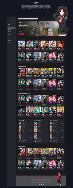 Antarmuka Aplikasi Streaming Contoh antarmuka aplikasi streaming anime yang bagus