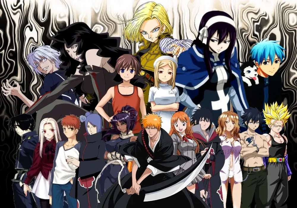 Karakter Anime Favoritmu Gambar berbagai karakter anime yang populer