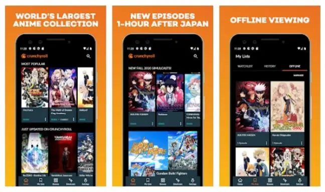 Perbandingan fitur aplikasi anime Tabel perbandingan aplikasi streaming anime